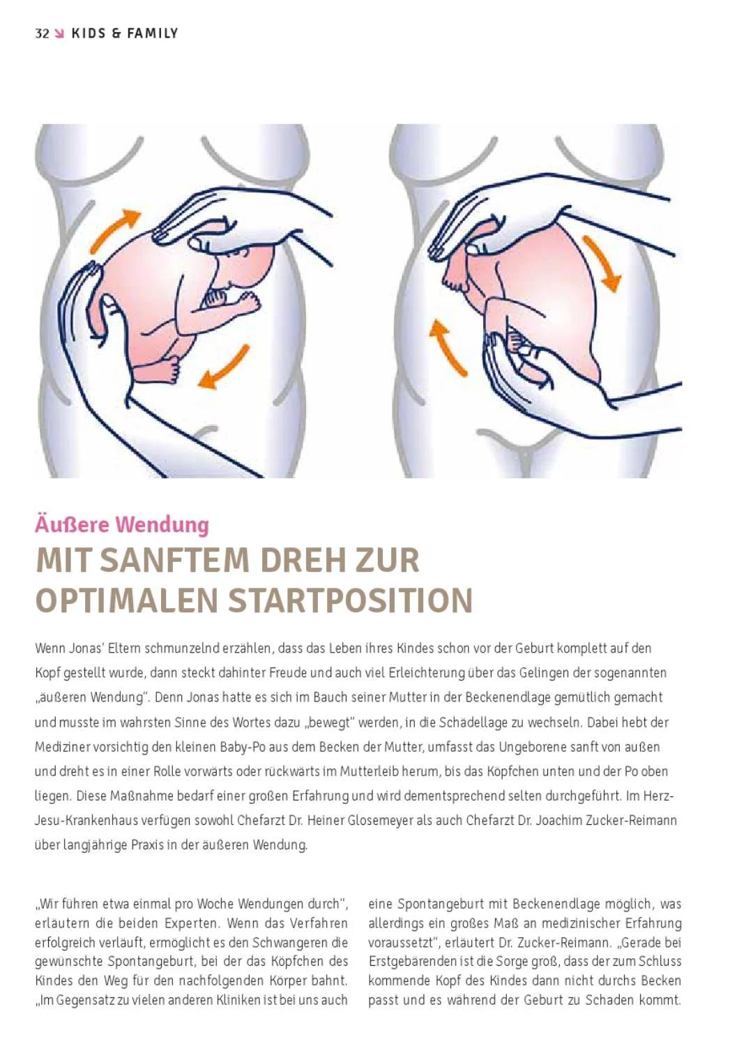 geburt beckenendlage erstgebärende - Bis wann ist die Beckenendlage okay