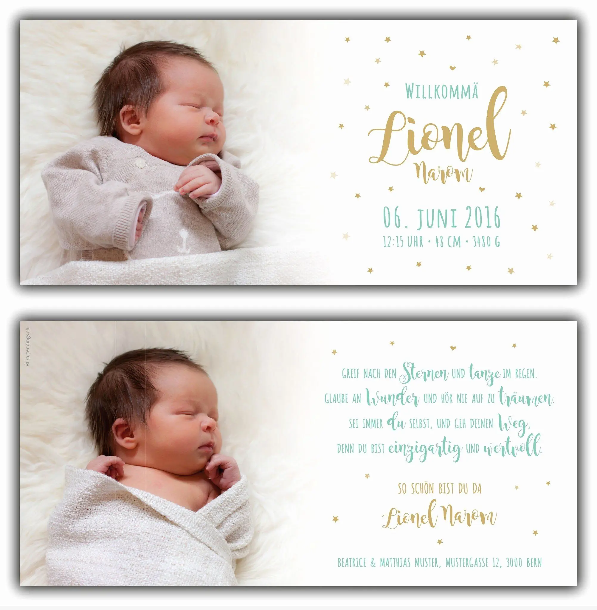 dm karten geburt - Kann man bei dm Geburtstagskarten drucken