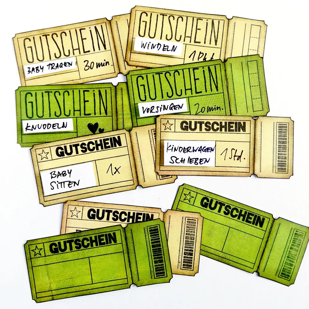 gutscheine zur geburt zum ausdrucken - Kann man digitalen Gutschein ausdrucken