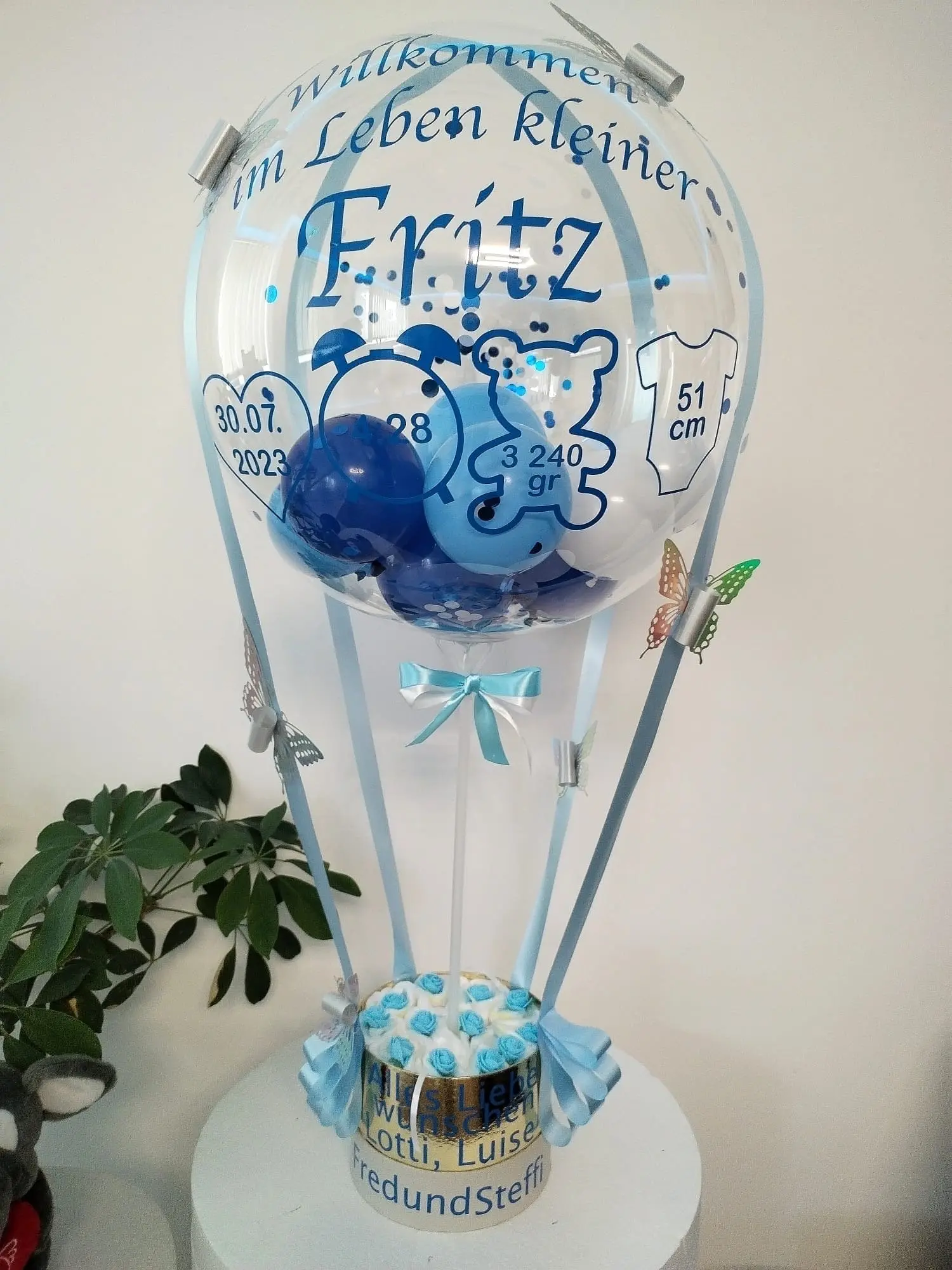 ballon zur geburt verschicken - Kann man Heliumballons verschicken