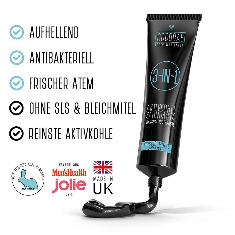 aktivkohle zahnpasta schwangerschaft - Kann man mit Aktivkohle Zähne putzen