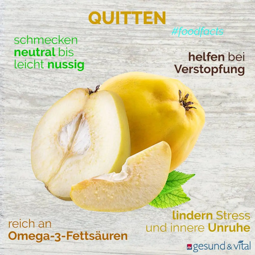 quitten schwangerschaft - Sind gekochte Quitten gesund