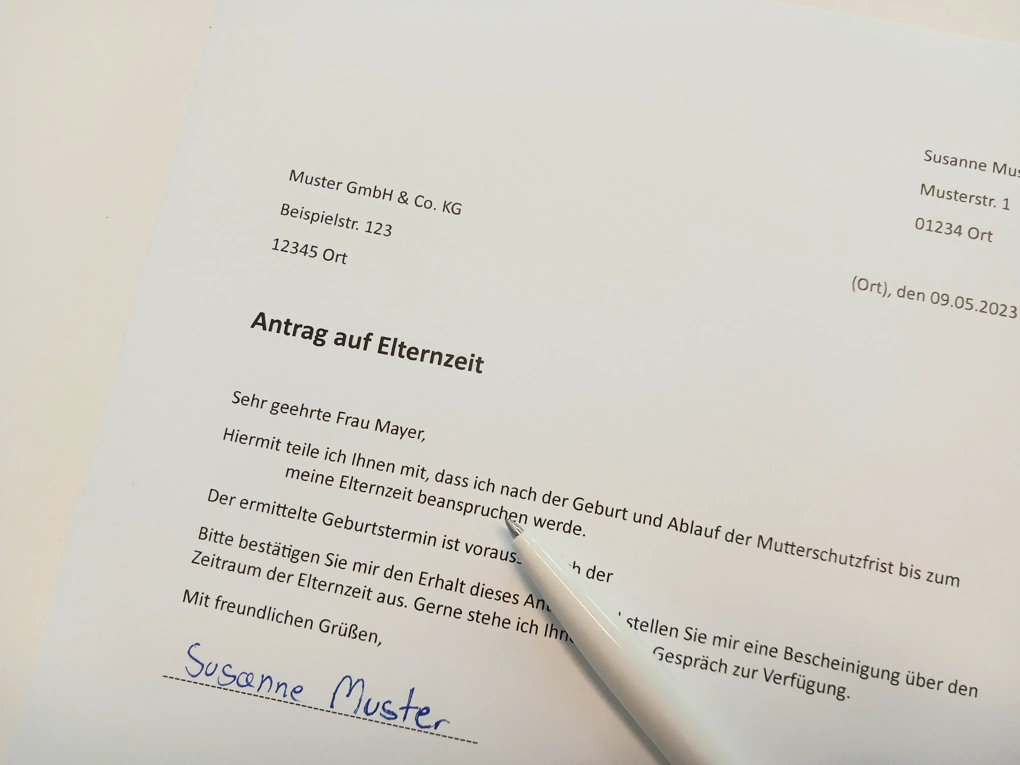 arbeitgeber über geburt informieren vater - Wann muss ich als Väter meinen Arbeitgeber informieren