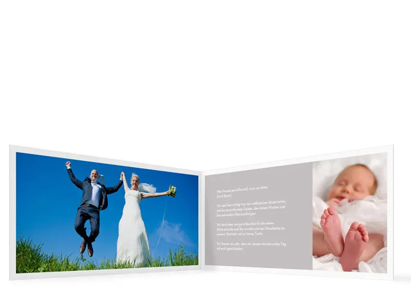 danksagung geburt und hochzeit - Wann schickt man Danksagungen nach der Hochzeit