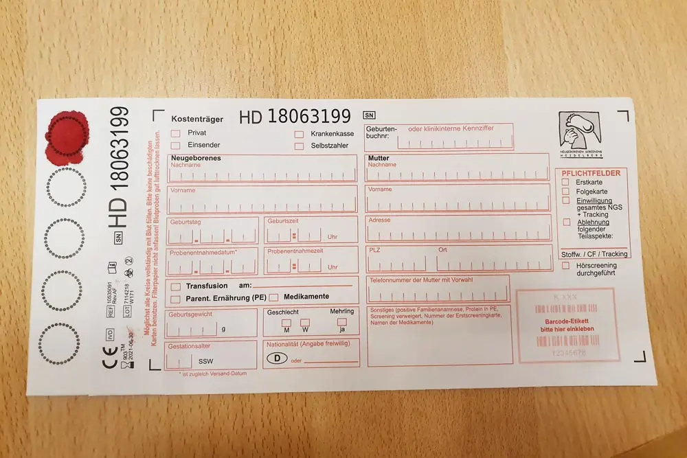 ambulante geburt stoffwechseltest - Wann wird der Stoffwechseltest gemacht