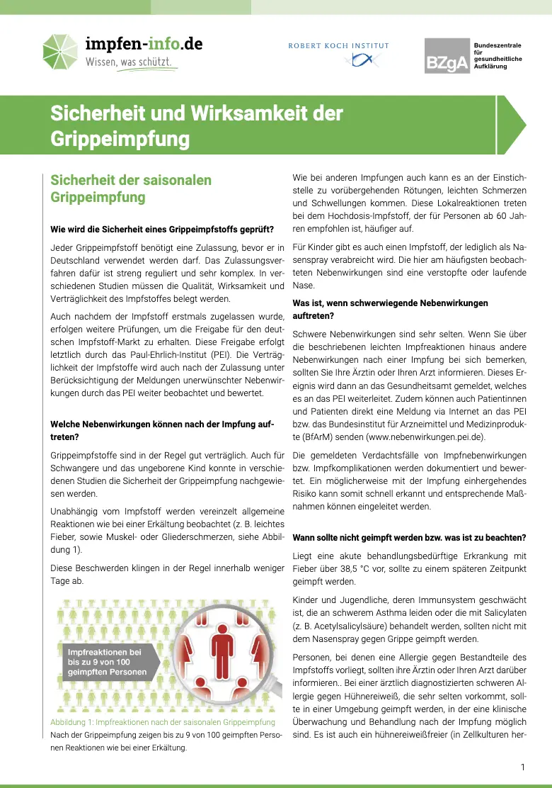 wie oft grippeimpfung - Warum gibt es jedes Jahr eine neue Grippeimpfung