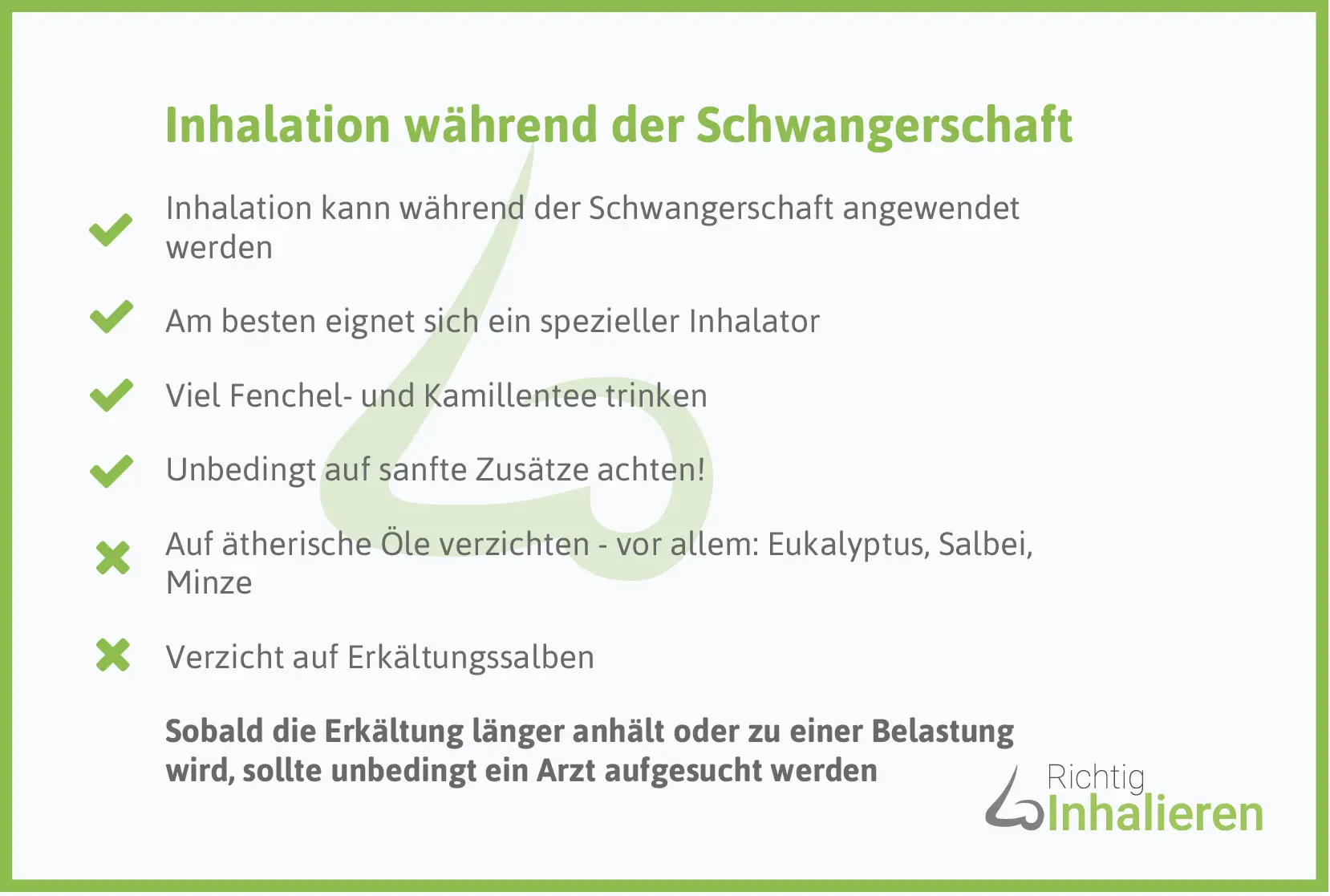 wick schwangerschaft - Warum kein WICK VapoRub