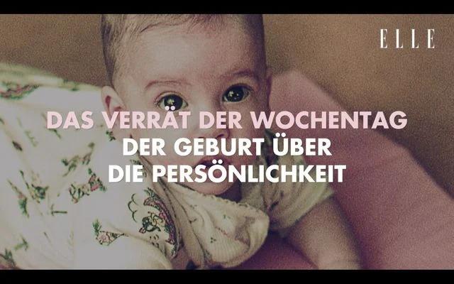 bedeutung der wochentage bei der geburt - Was bedeutet es wenn man an einem Freitag geboren wurde