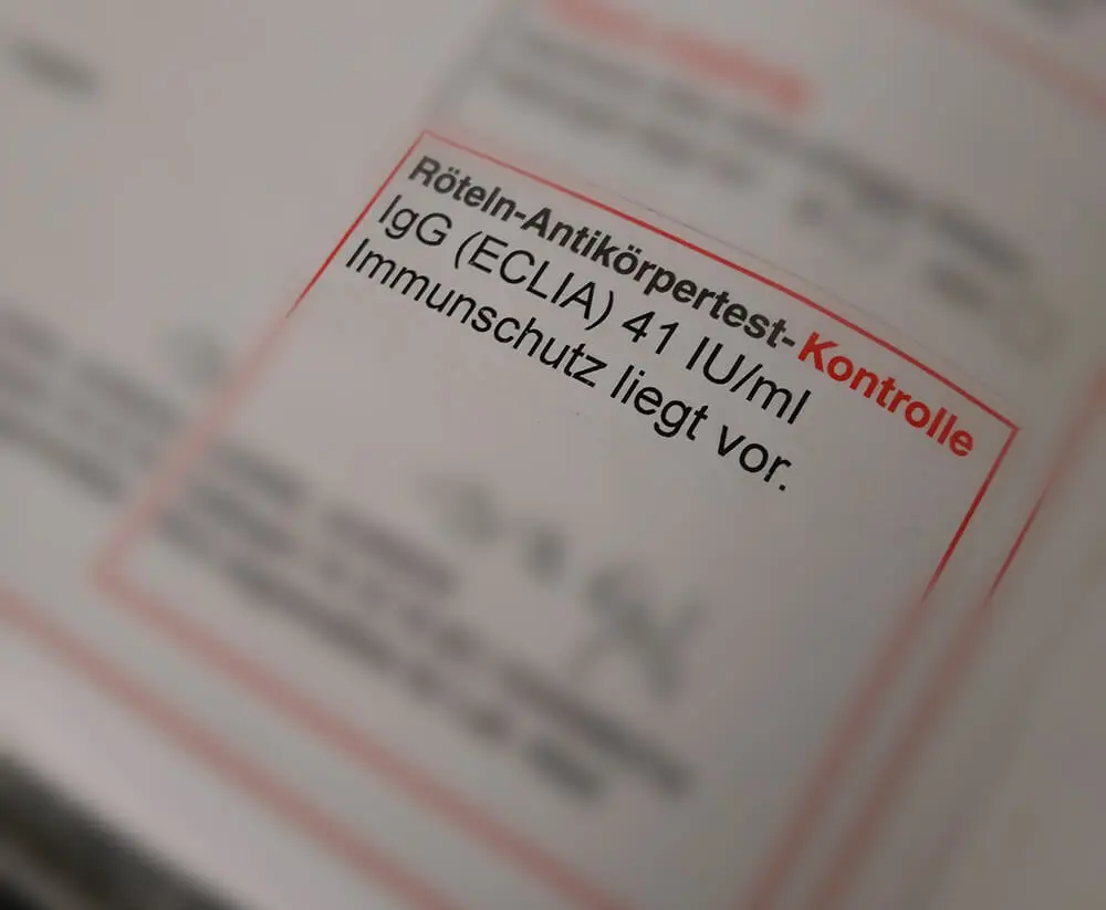 röteln antikörpertest schwangerschaft - Was bedeutet Röteln Antikörper positiv