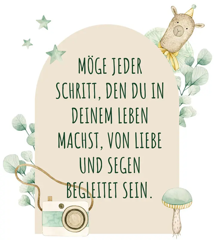 taufsprüche - Was ist ein schönes Zitat zur Taufe