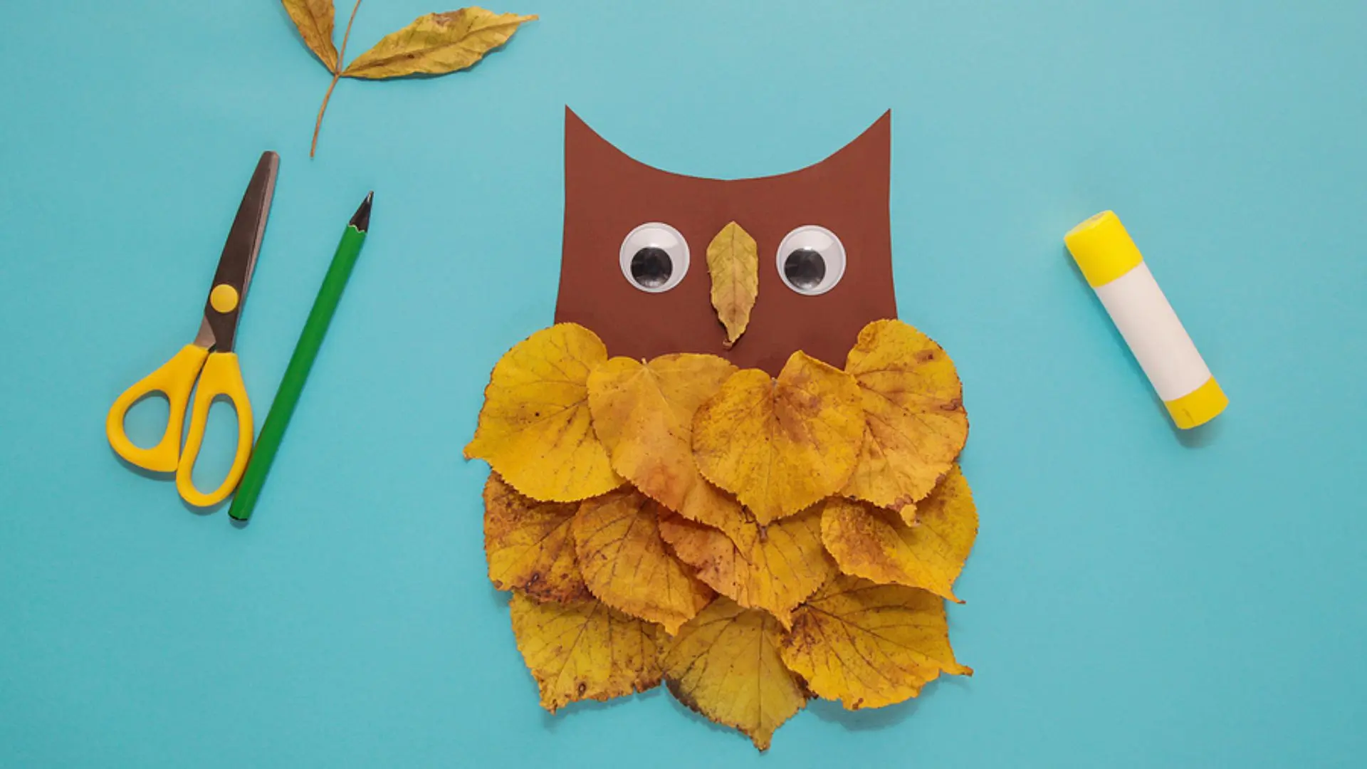 herbst basteleien mit kindern - Was kann man im Herbst mit Blättern machen