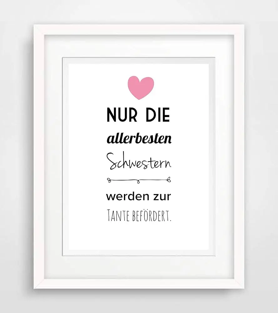 geschenke zur geburt tante - Was kann man seine Tante schenken