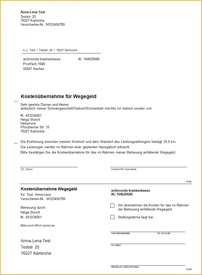 ik nummer beantragen hebamme - Was kostet eine IK Nummer