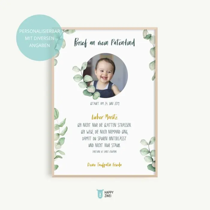 brief an patenkind zur geburt - Was möchte ich als Pate für dich sein