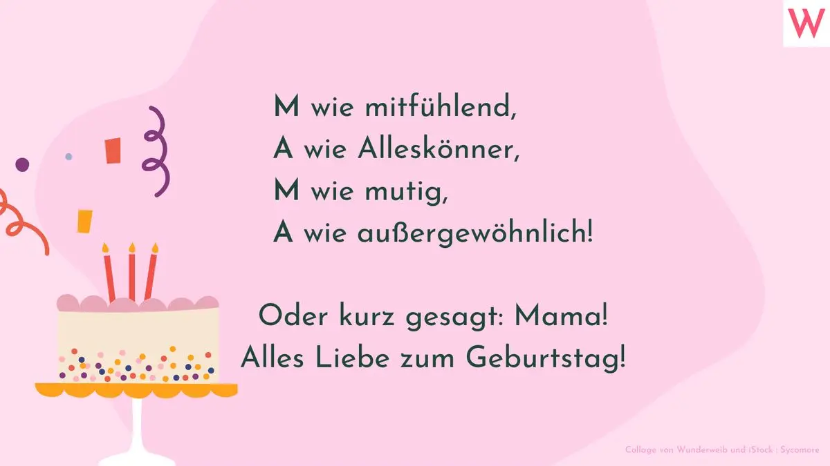 geburtstagswünsche mama kurz - Was schreibt man der Mama zum Geburtstag