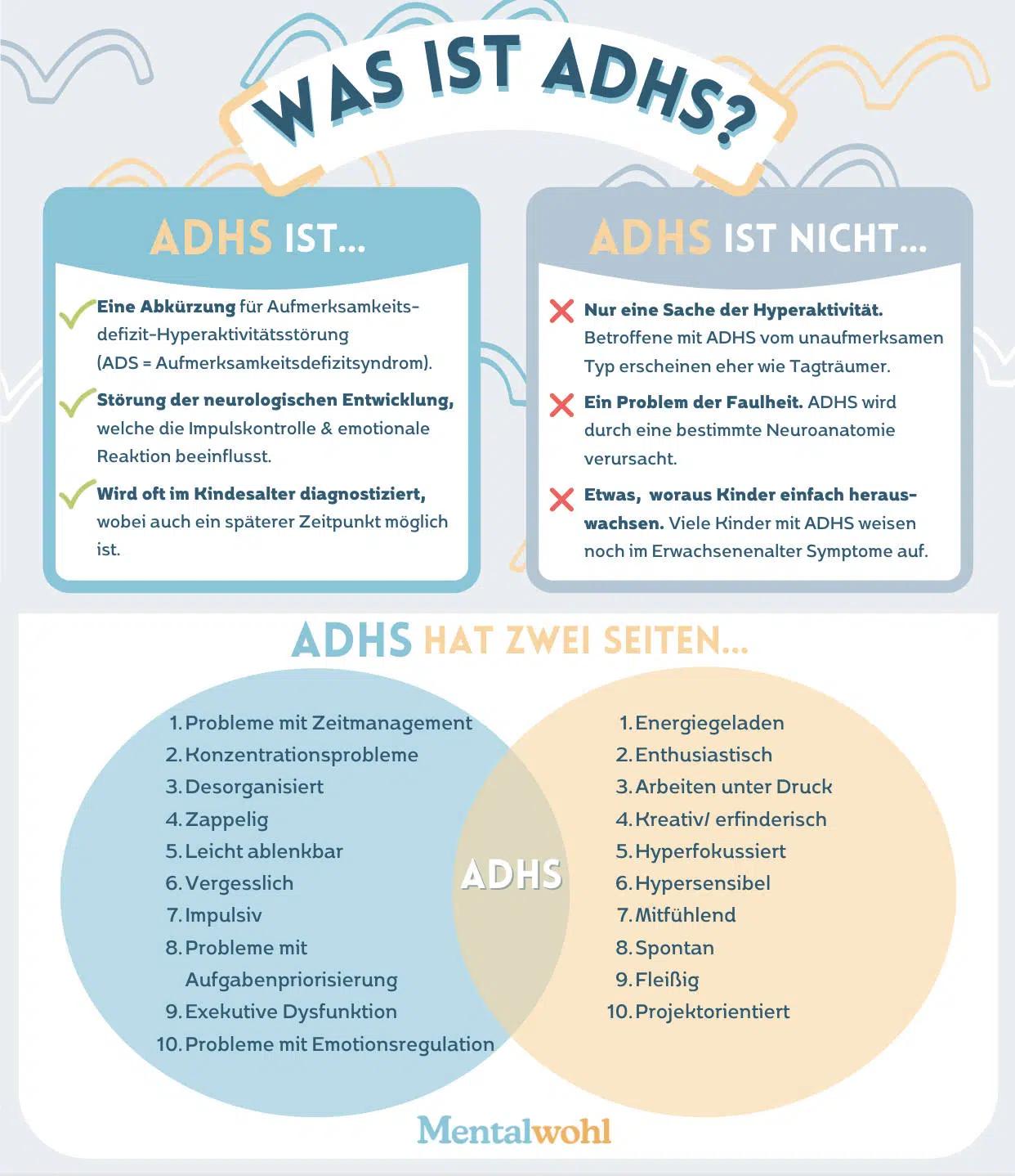 adhs schwangerschaft symptome - Was sind die drei Hauptmerkmale von ADHS