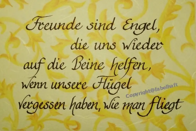 freunde engel spruch - Was sind Freunde Zitat
