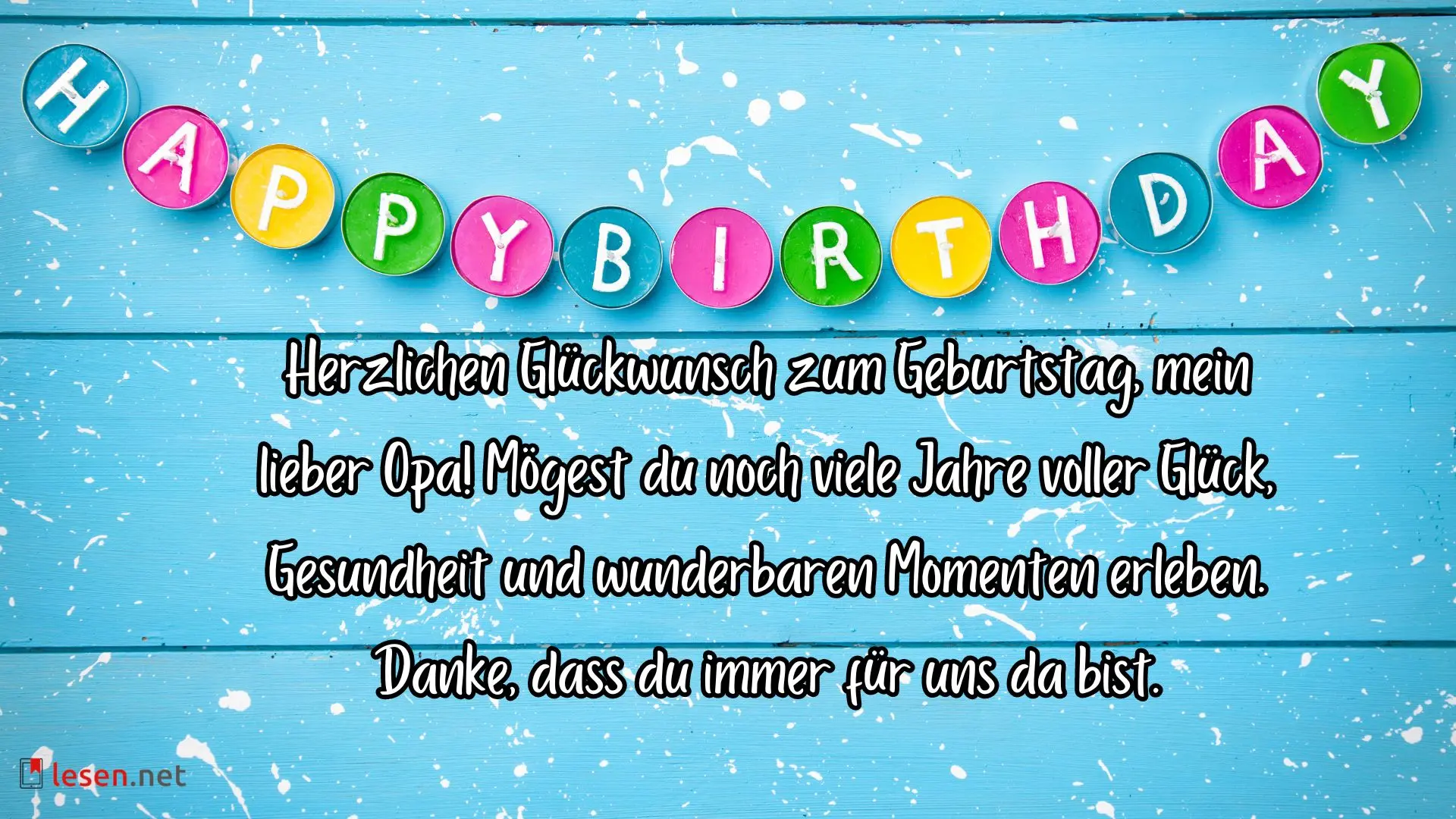 glückwunsch opa geburtstag - Was soll man zum Geburtstag von Opa schreiben