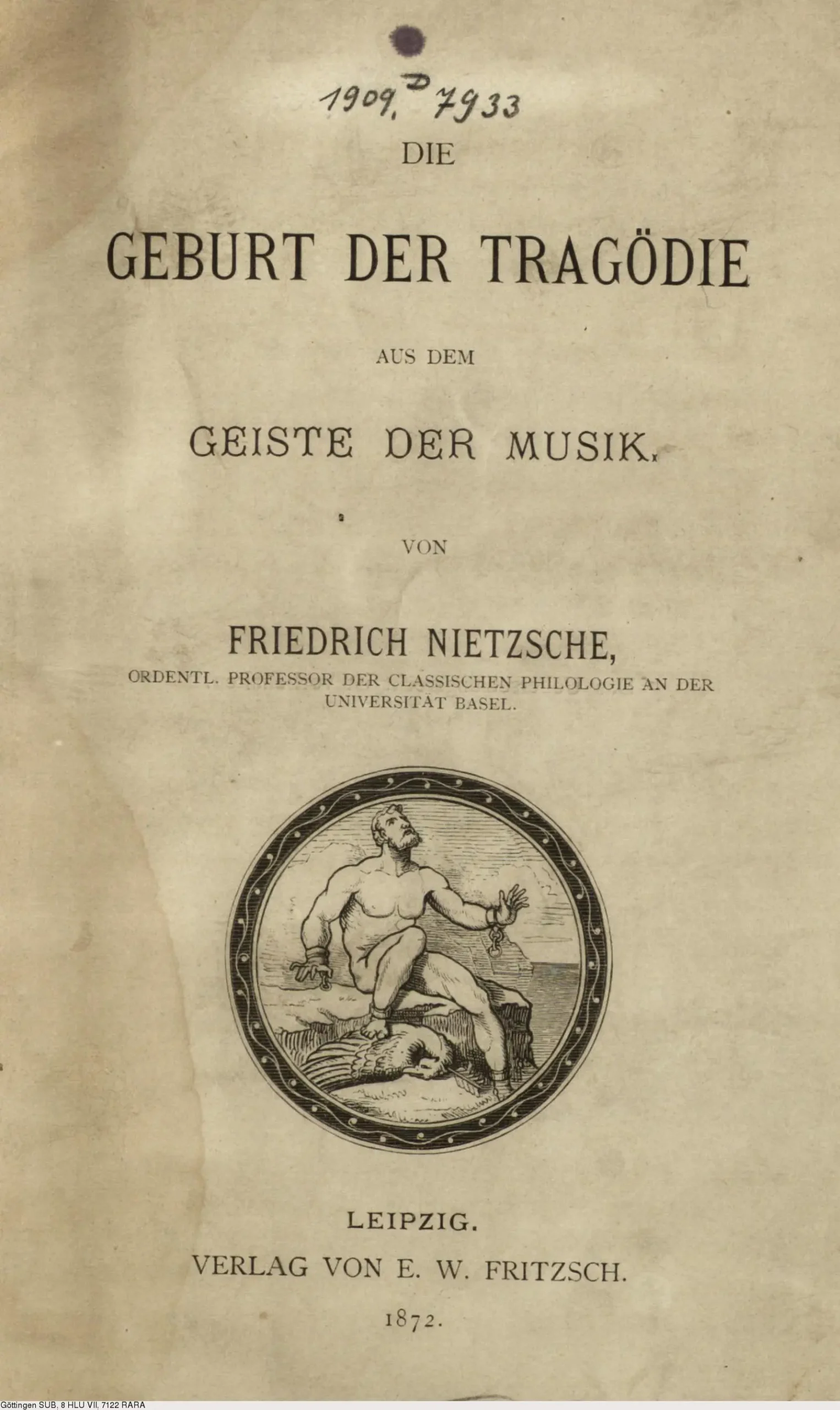 geburt der tragödie nietzsche - Was sollte man von Nietzsche gelesen haben