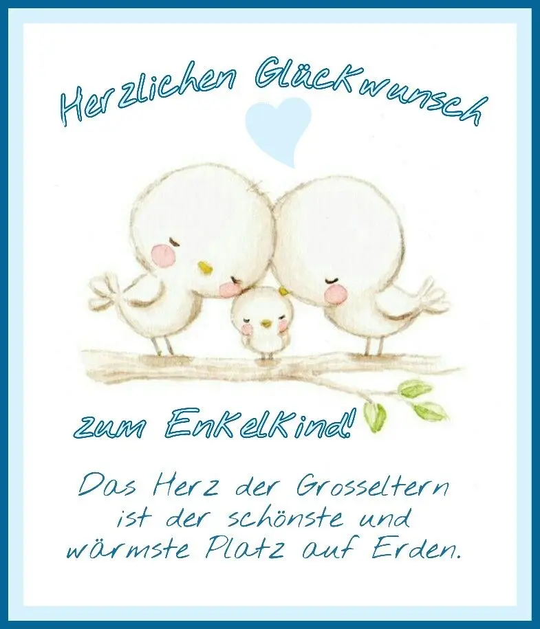 glückwünsche an die großeltern zur geburt des enkelkindes - Was wünscht man der Oma