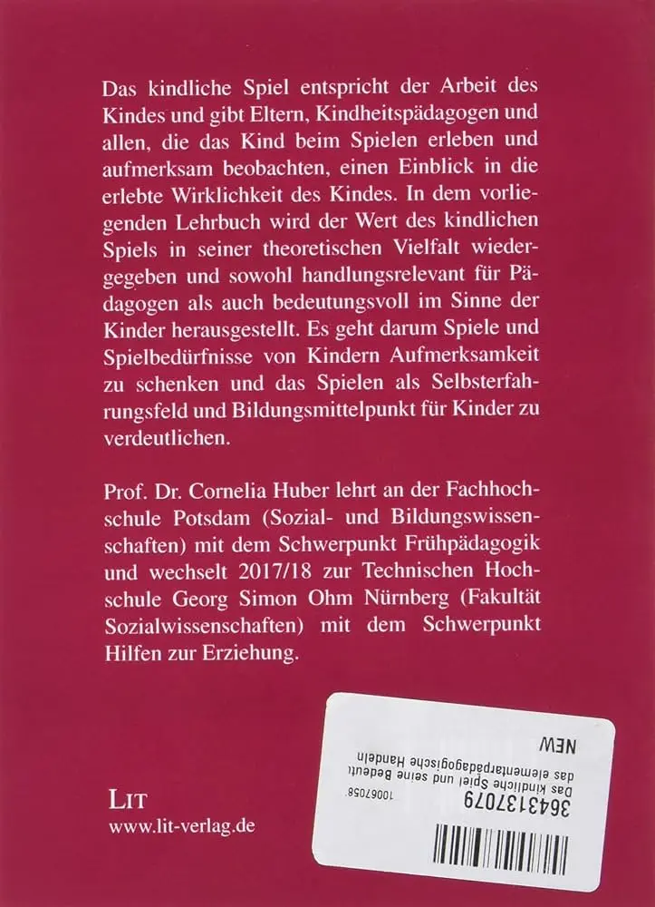 das kindliche spiel und seine bedeutung - Welche Bedeutung hat das Spiel