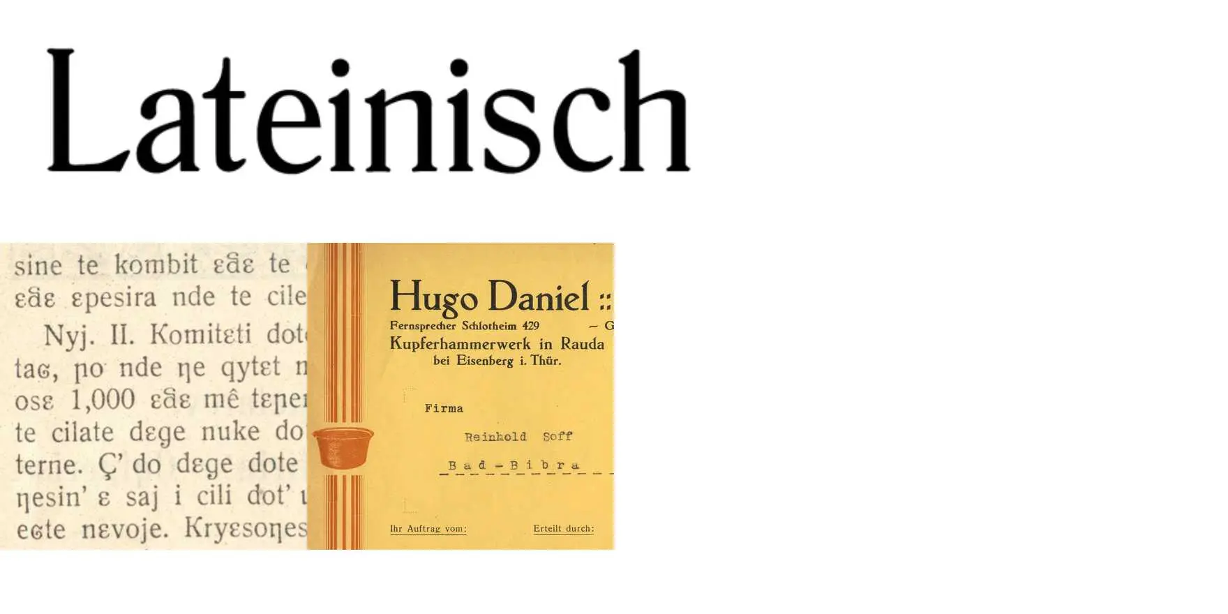 latainisch - Welches Volk hat Latein gesprochen