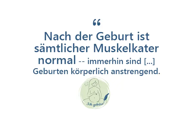 muskelkater nach geburt - Wie äußert sich Überanstrengung im Wochenbett