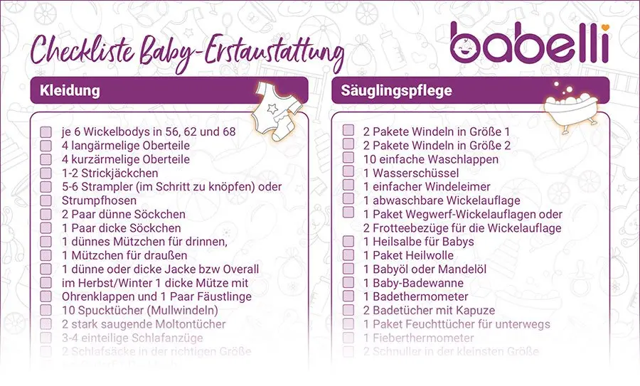 erstausstattung für bekleidung bei schwangerschaft und geburt - Wie beantrage ich Schwangerschaftsbekleidung