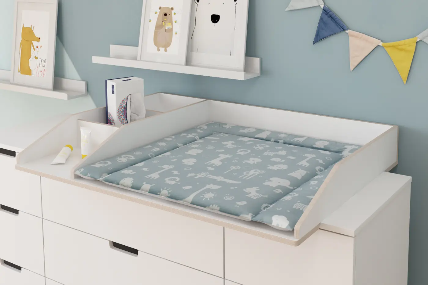 wickelauflage auf kommode - Wie befestigt man einen Wickelaufsatz