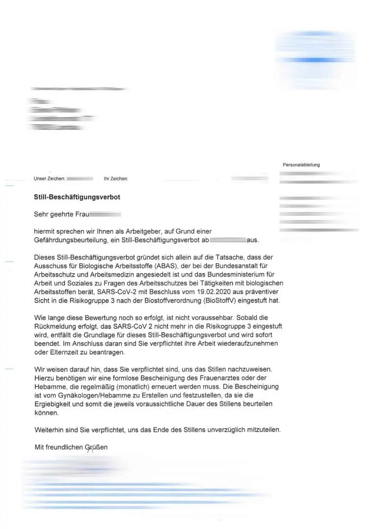 beschäftigungsverbot schwangerschaft elterngeld - Wie berechnet sich das Elterngeld bei Beschäftigungsverbot