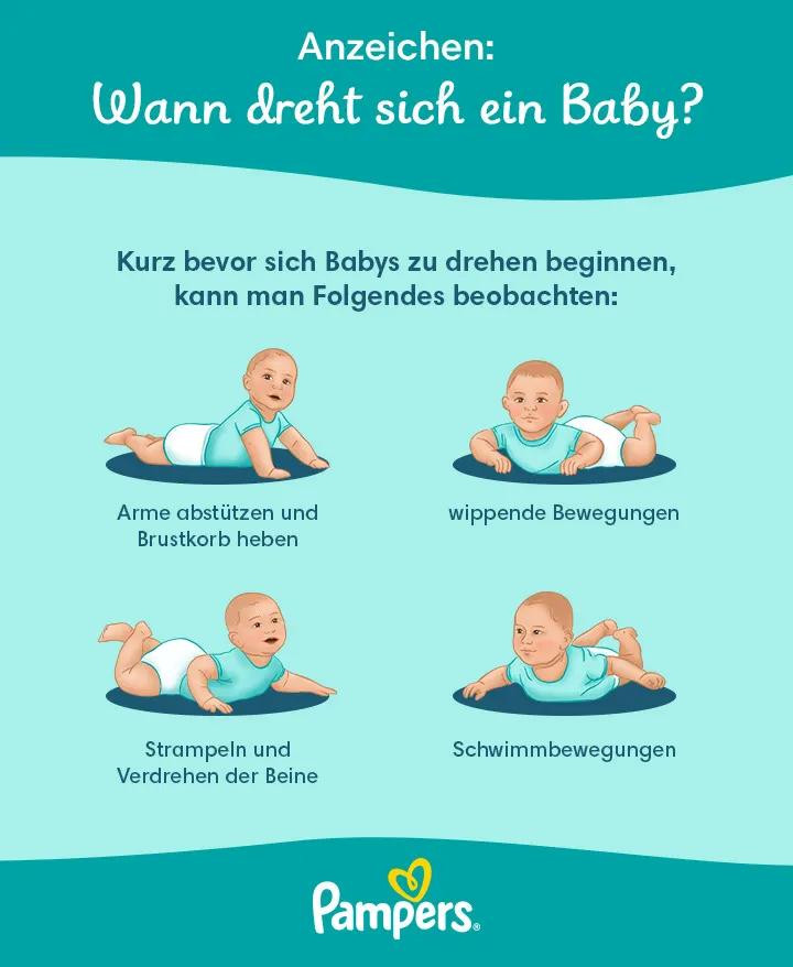 babys drehen üben - Wie bringe ich mein Baby dazu sich zu drehen