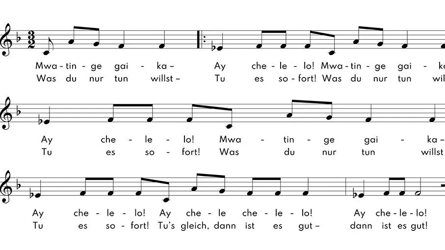 klatschspiele texte - Wie geht das Lied bei Müllers hat's gebrannt