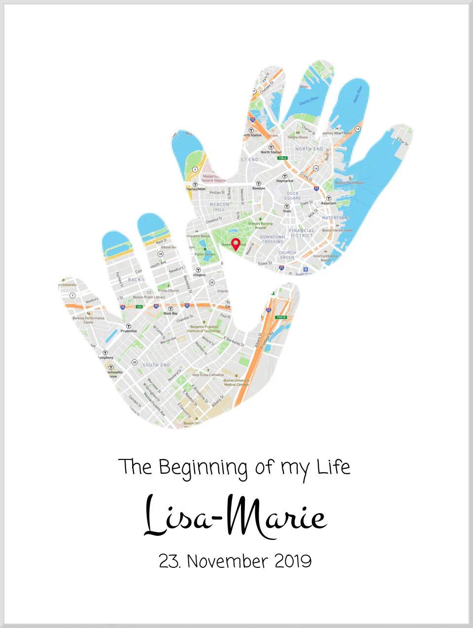 koordinaten geburt - Wie gibt man die Koordinaten richtig an