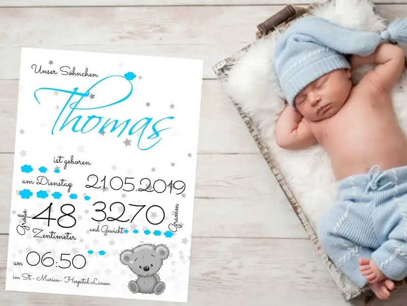 babytafel geburt - Wie gross sind Geburtstafeln