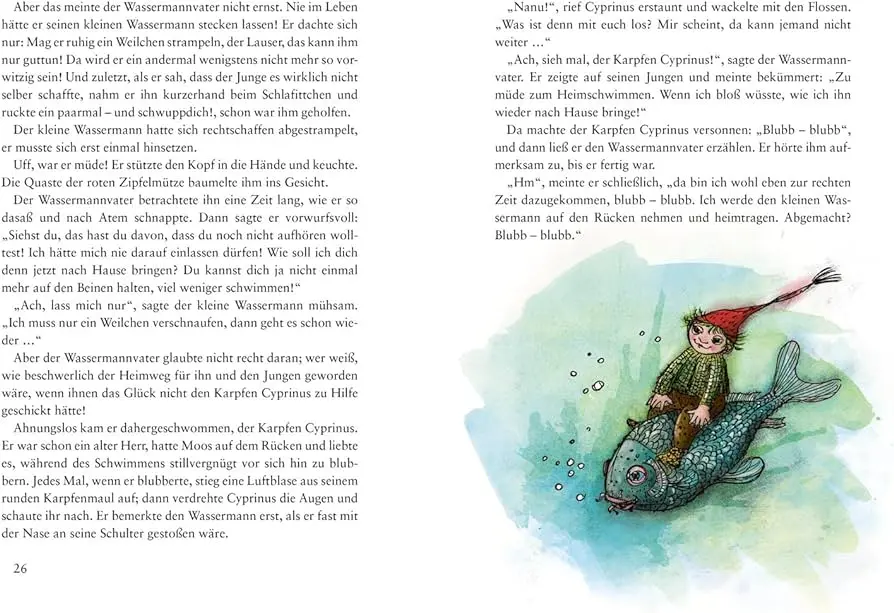 die geburt des kleinen wassermanns - Wie heisst der Freund vom kleinen Wassermann