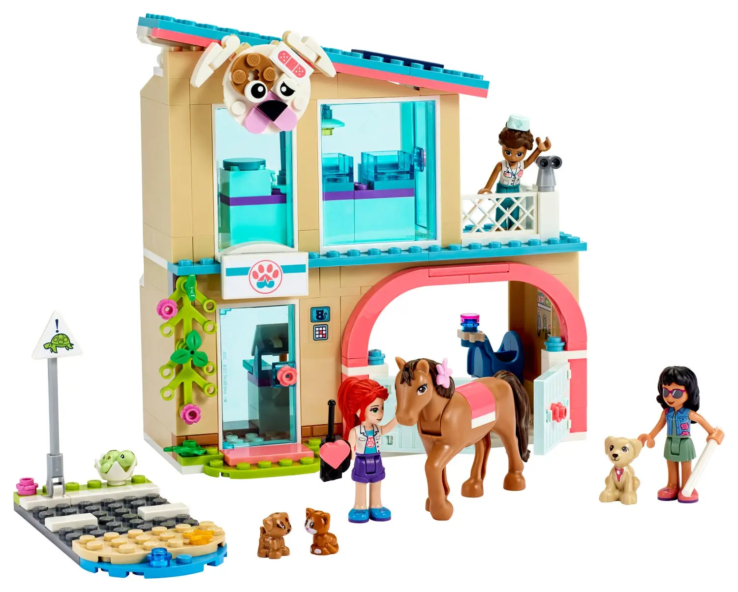 tierklinik lego friends - Wie heißt der Hund von LEGO Friends