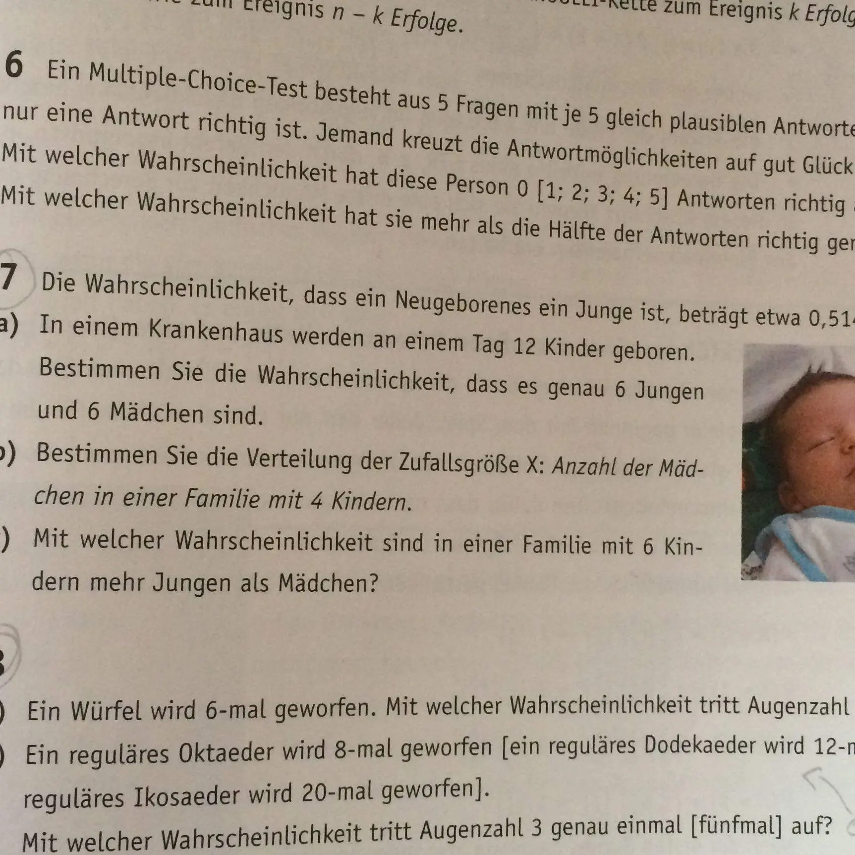 wahrscheinlichkeit geboren zu werden - Wie hoch ist die Wahrscheinlichkeit dass es mich gibt
