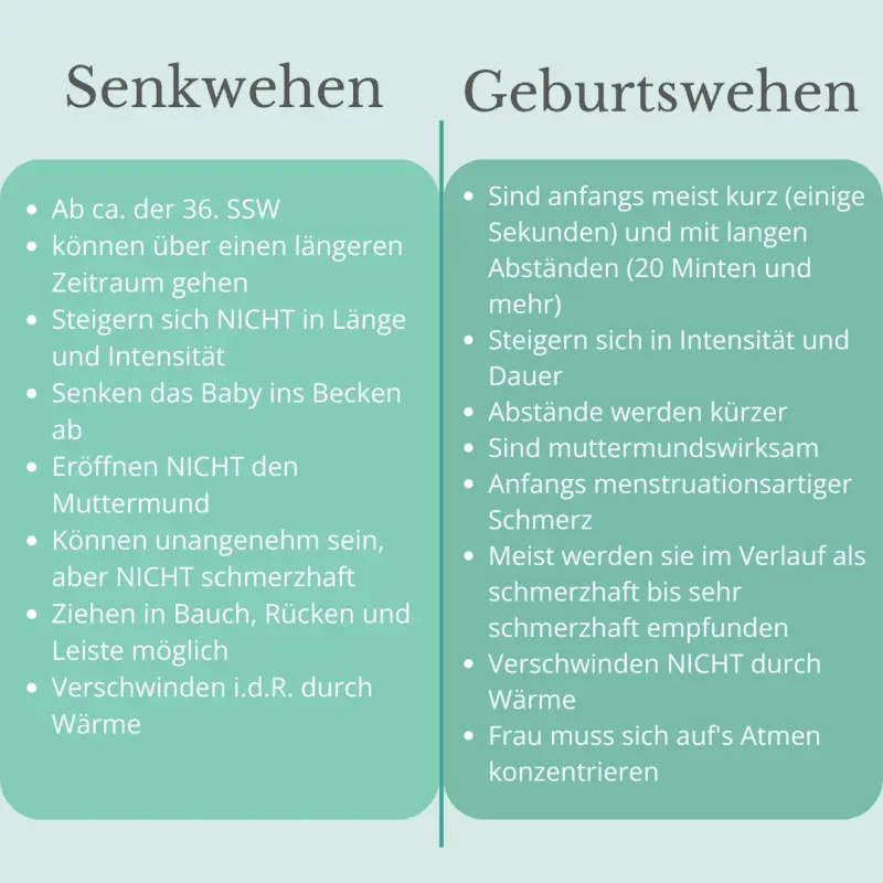 senkwehen wann geburt - Wie lange dauert es von den Senkwehen bis zur Geburt