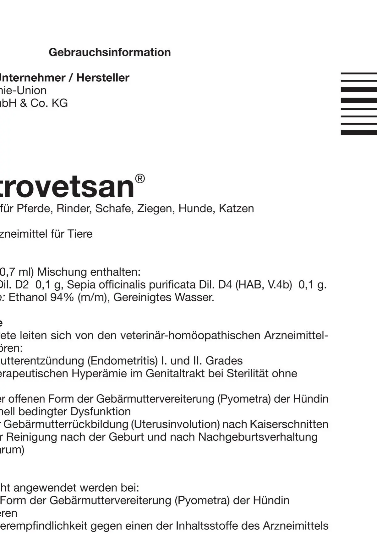 Metrovetsan nach der Geburt: Anwendungsgebiete und wichtige Hinweise - Wie lange gibt man Metrovetsan metrovetsan nach geburt - Wie lange gibt man Metrovetsan