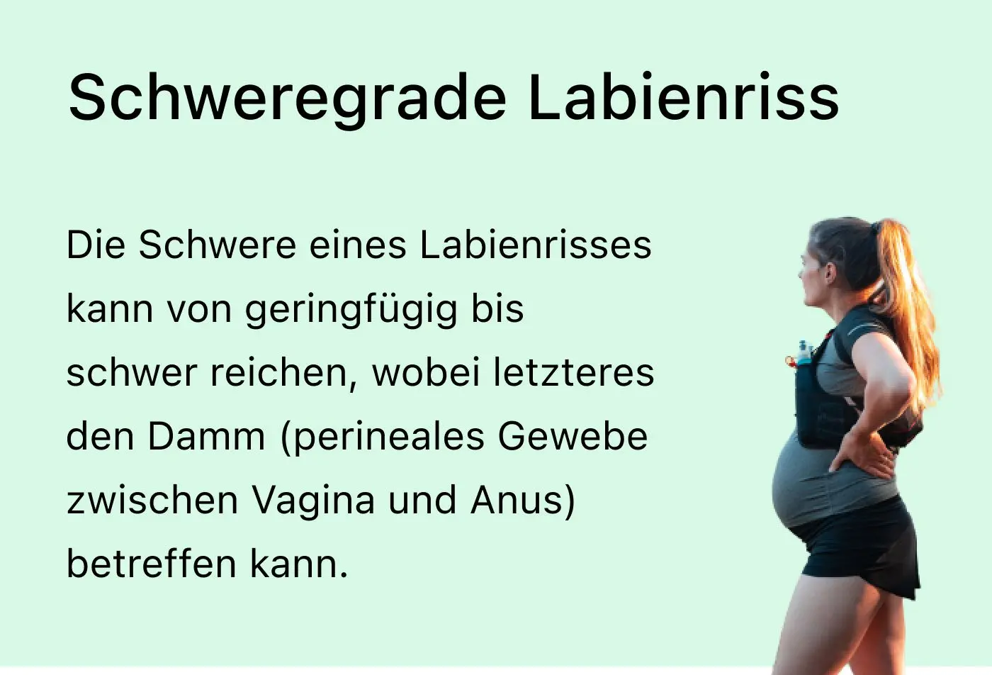 labienriss geburt - Wie lange verheilt ein Labienriss