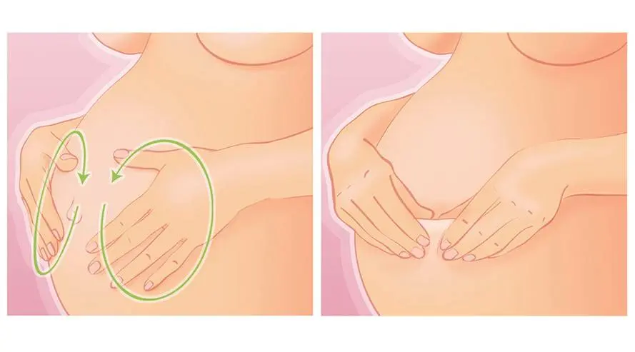 bauchmassage schwangerschaft - Wie massiert man schwangeren Bauch