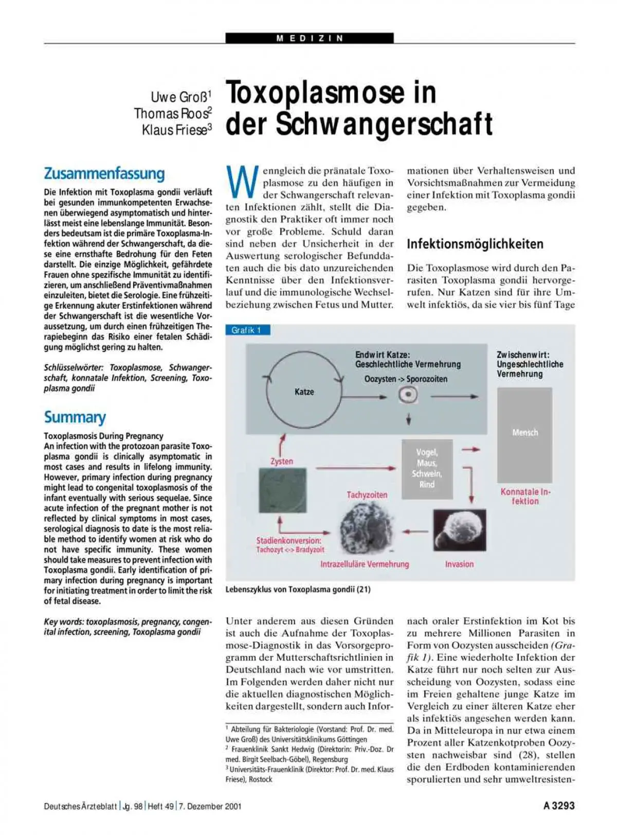 wie oft toxoplasmose test schwangerschaft - Wie oft Toxoplasmose-Test in SS