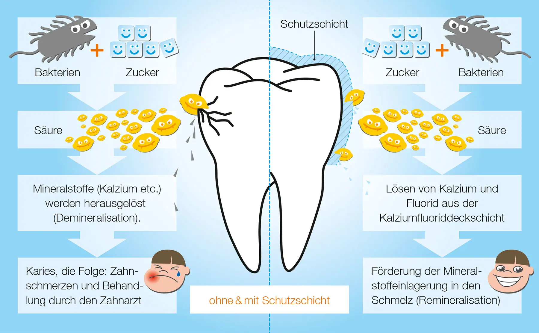 fluorid prophylaxe - Wie oft Zähne Fluoridierung