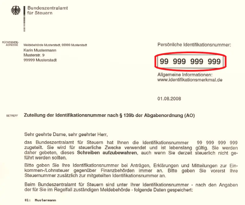 Wie Bekomme Ich Die Schlüsselnummer Raus Ohne Fahrzeugschein Steuer-id Baby: Alles Wichtige Zur Beantragung | Hebamme FZ