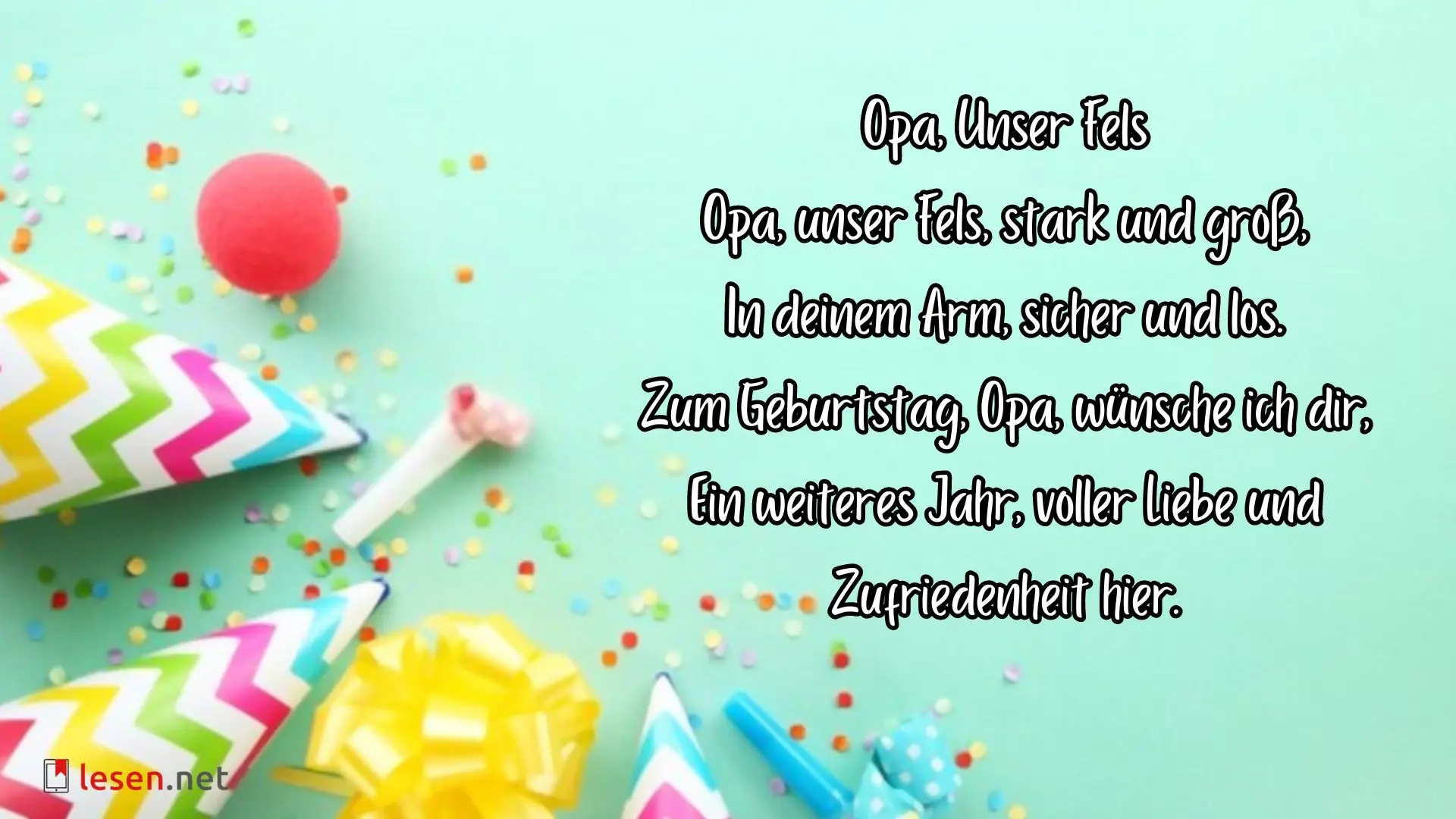 glückwunsch opa geburtstag - Wie schreibt man Opas Geburtstag