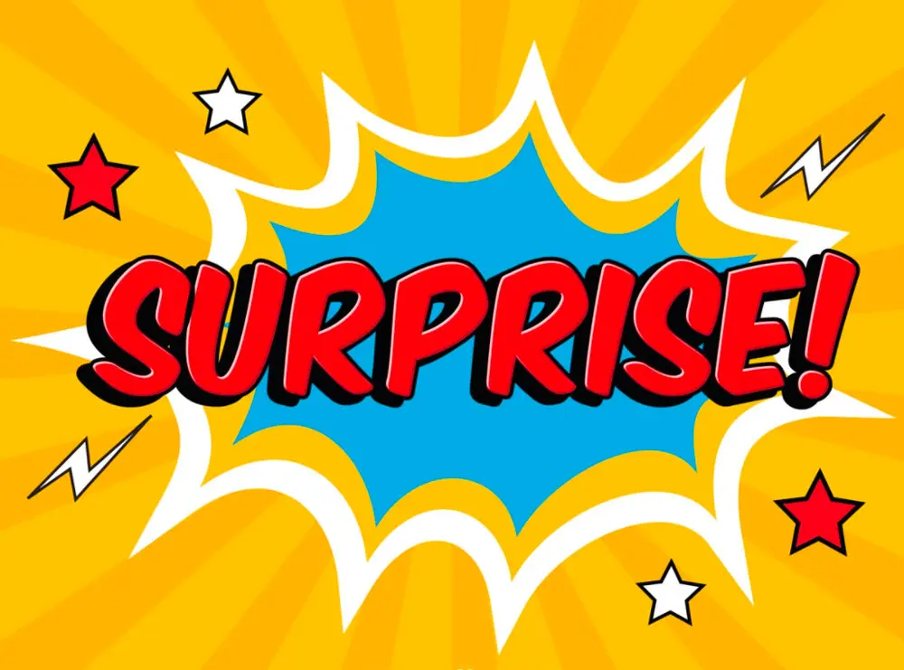 surprises - Wie schreibt man surprise richtig