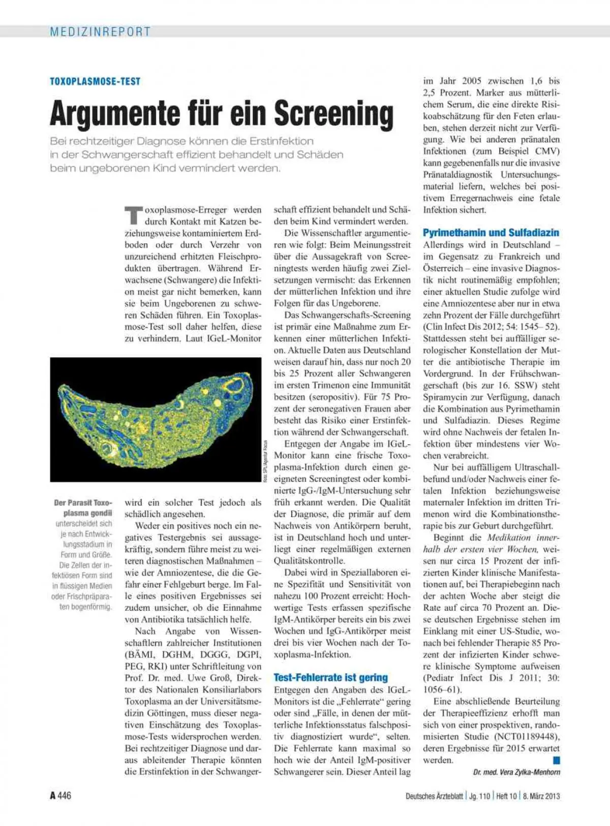 toxoplasmose schwangerschaft test - Wie sinnvoll Toxoplasmose Test