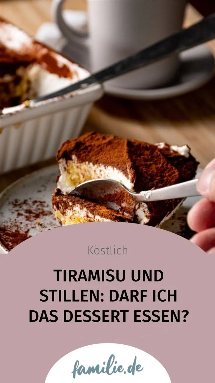 tiramisu stillzeit - Wie viel Alkohol ist in einem Stück Tiramisu