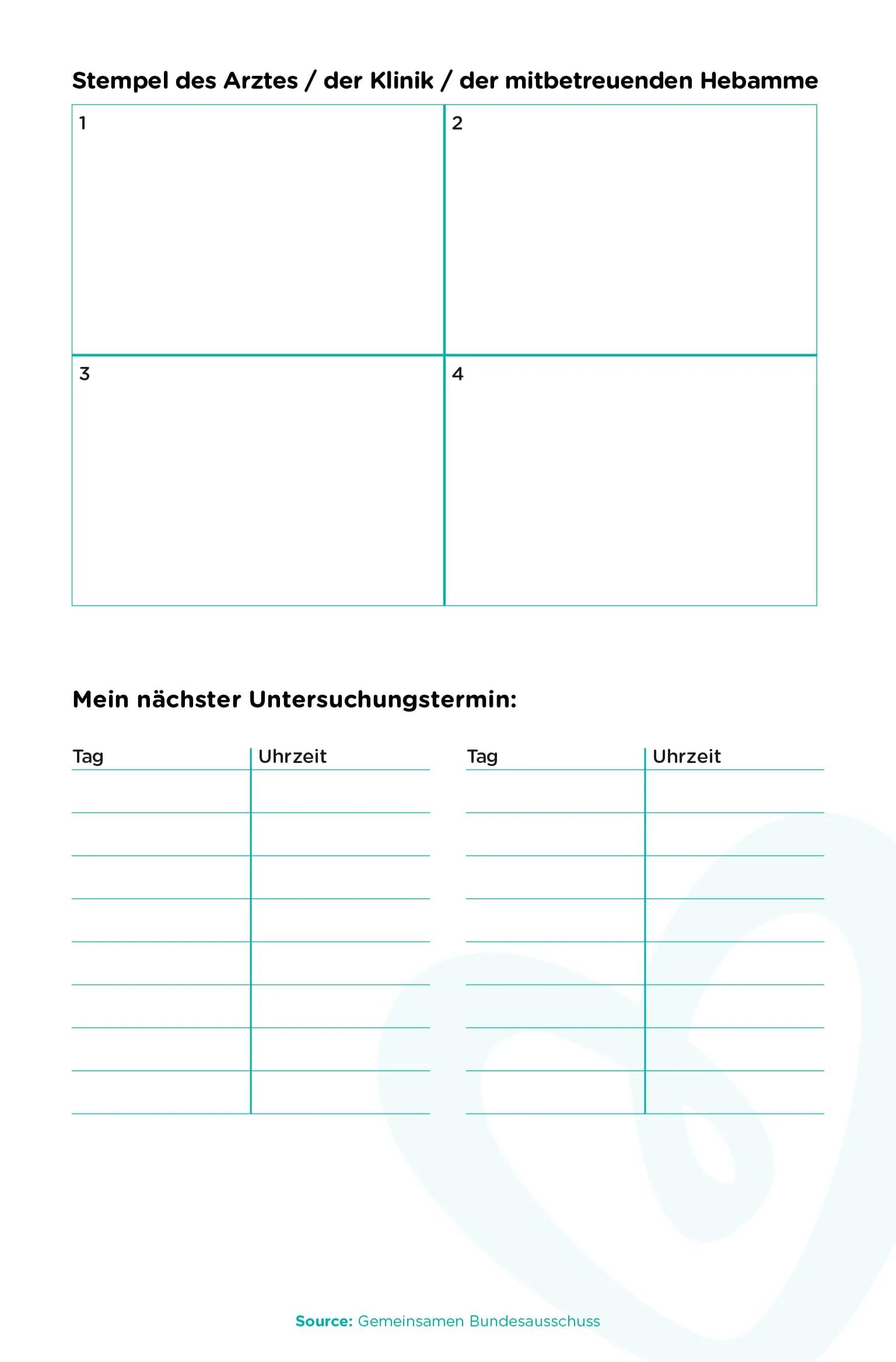 mutterpass bestellen hebamme - Wo bekommt man ein U Heft her