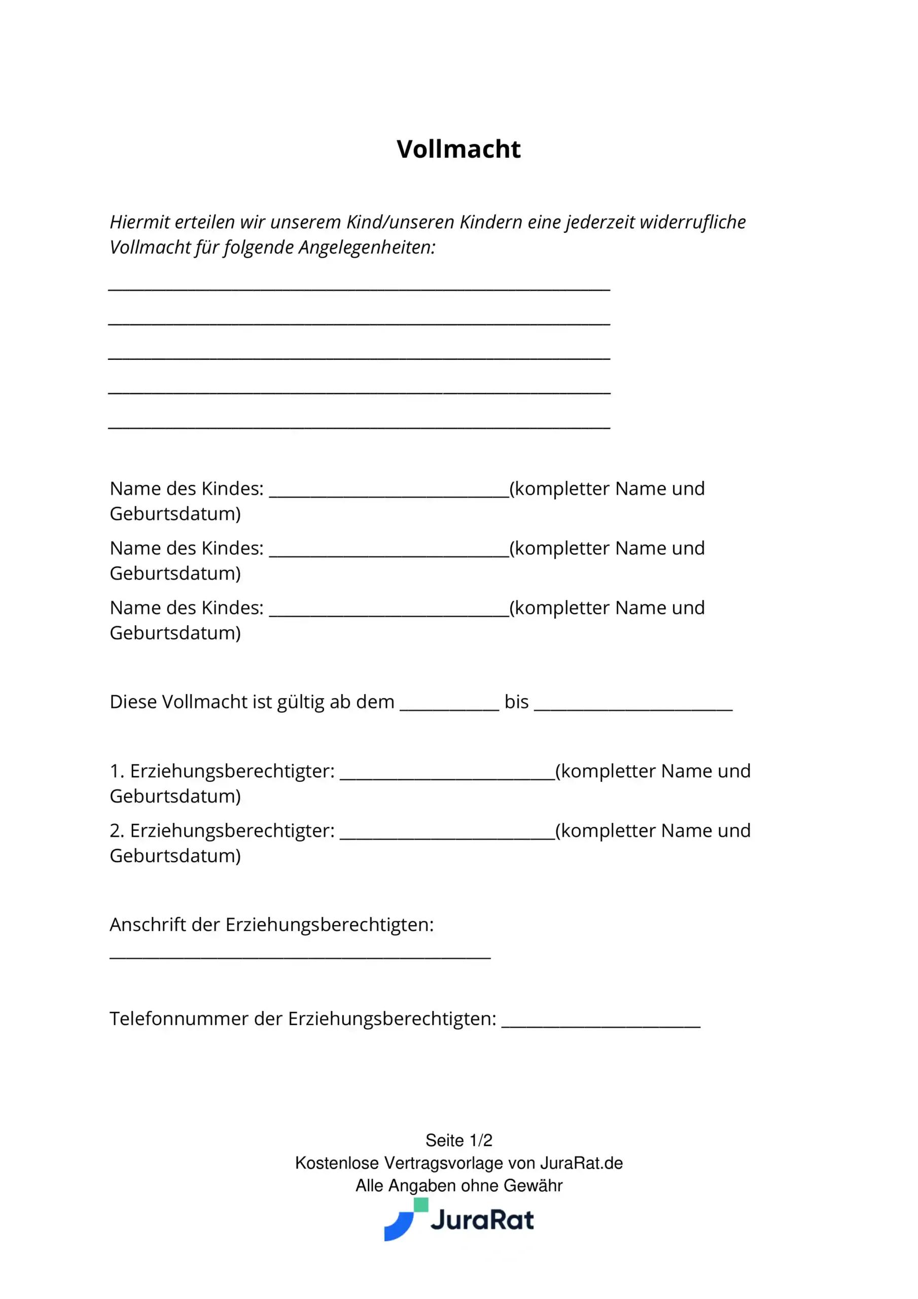 sorgerechtsverfügung kinder - Wo macht man eine Sorgerechtsverfügung